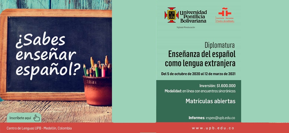Diplomatura en enseñanza del español como lengua extranjera – Modalidad Virtual